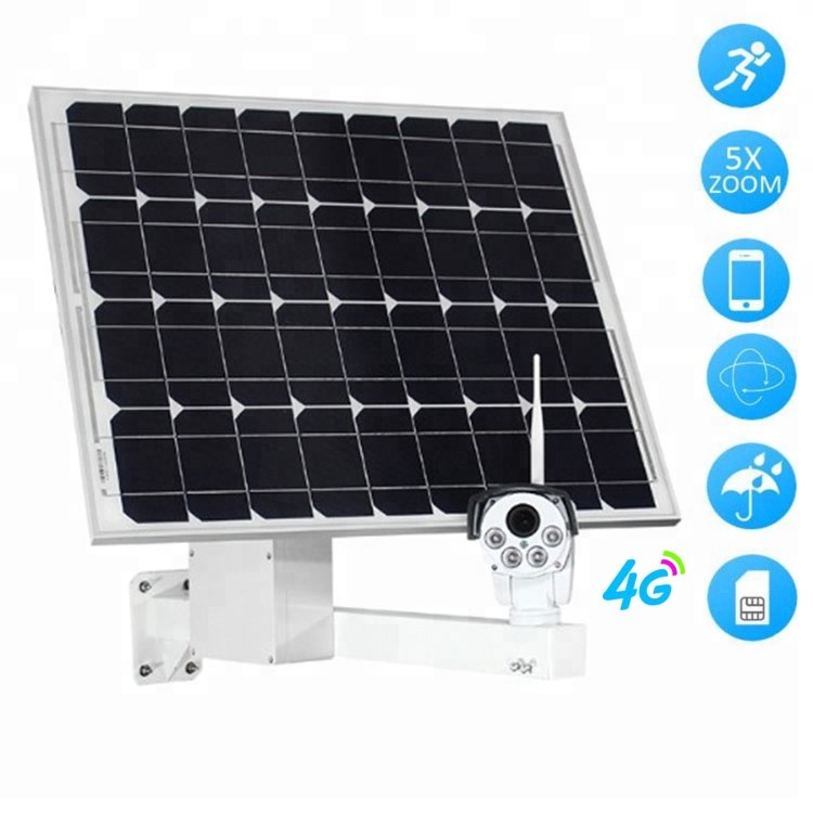 SNO 5.0P 4G SIM Card Solar Power Kits SNO-Q4D-4G-50+SNO-SP60W40AH