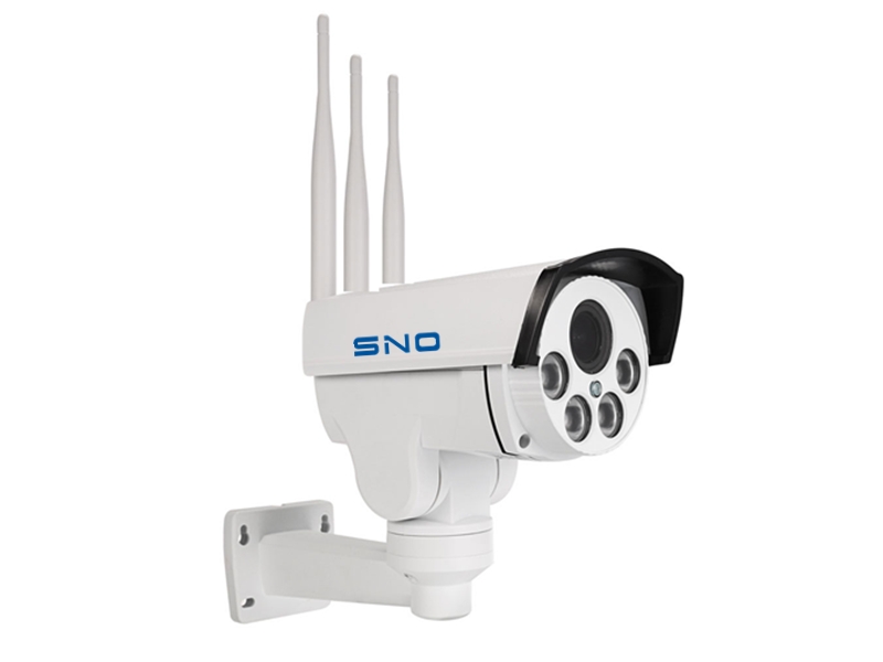 SNO 1080P Starlight PTZ 4G 3G SIM Card Outdoor Bullet 10X Zoom Camera SNO-Q8D-4G-20S