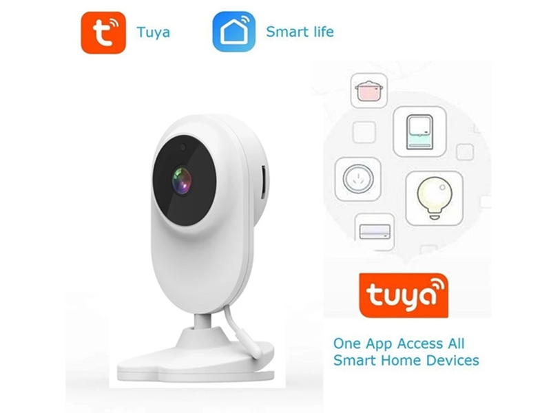 SNO Tuya SmartLife App Baby Monitor Baby Camera Detect Temperature 1080P Mini IP Camera WiFi Built-in lullaby CCTV Camera