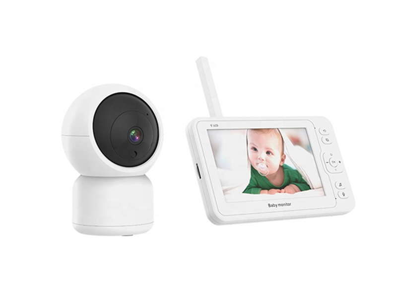 SNO Tuya 5" Inch Baby Monitor With Camera And Audio 1080P CCTV Security Mini VideoCamera 