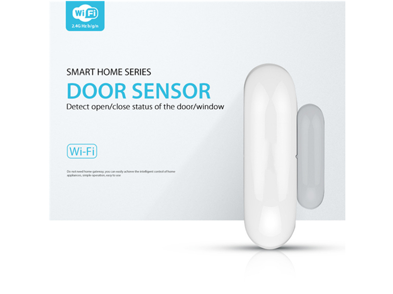 SNO WiFi Smart Door Window Sensor Contact Smart Home Detector App Notification Alerts