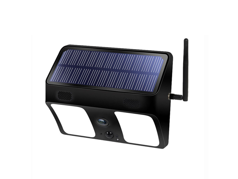 SNO 1080P Solar Power Wireless Smart Floodlight IP Camera WiFi Outdoor Video Camera Surveillance and Lighting Smart Home