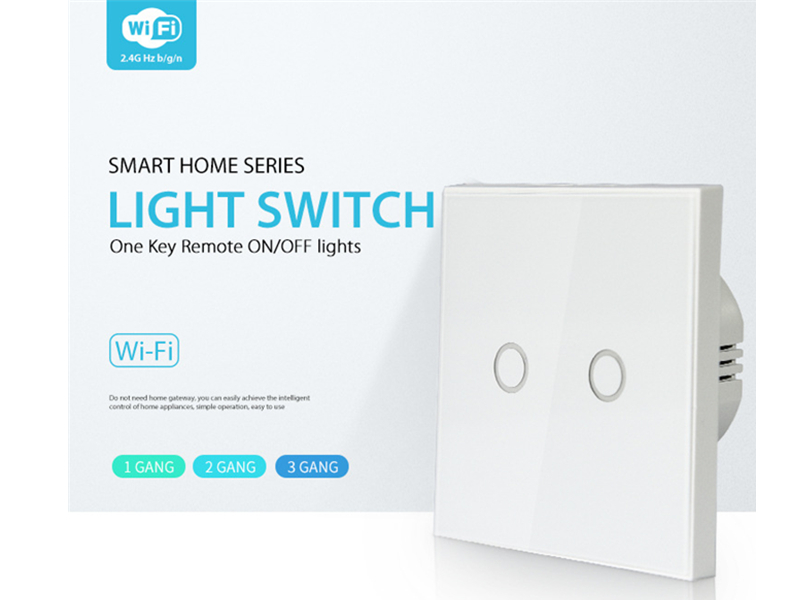 SNO WIFI Light Switch Touch Screen on/off works with Echo show smartlife APP