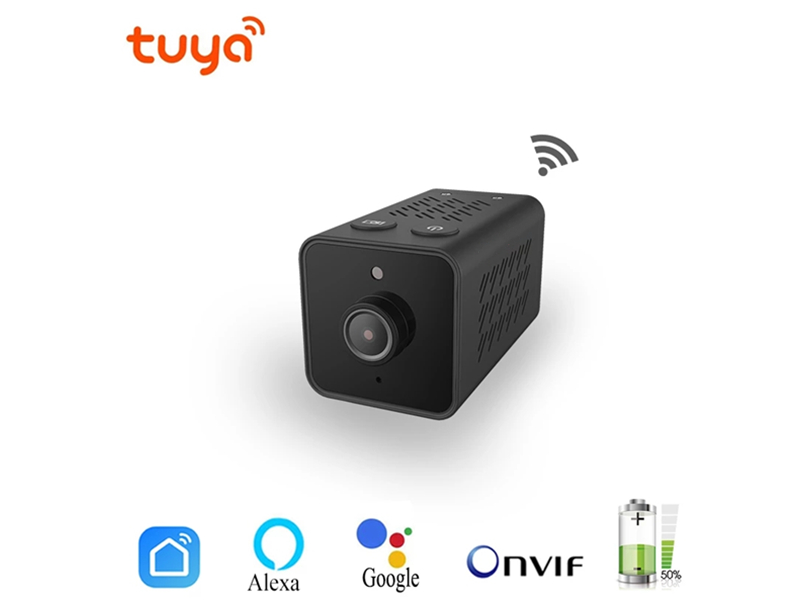 Tuya Mini WiFi Camera Battery Powered Mini Camera 1080P HD Wireless Security IP Camera TUYA WiFi Video Surveillance Mini Camera