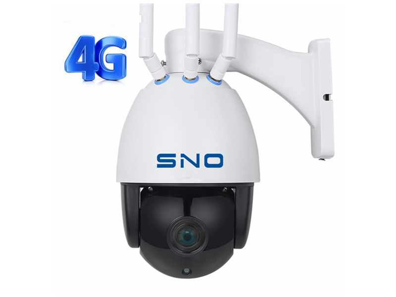 SNO 5.0MP PTZ 4G 3G SIM Card Outdoor Speed Dome 5X Zoom Camera SNO-B6C-4G-50