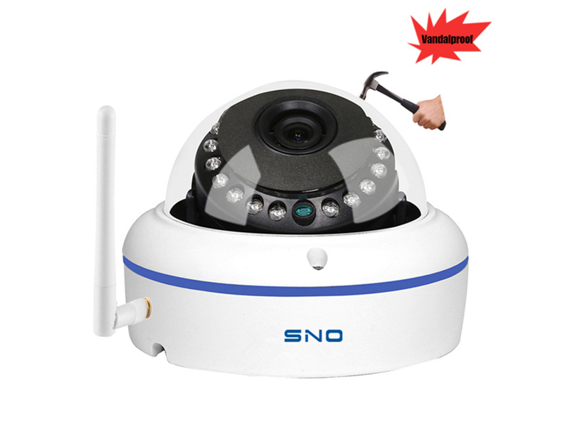 SNO Vandalproof Dome WIFI IPCam SNO-D41W-50