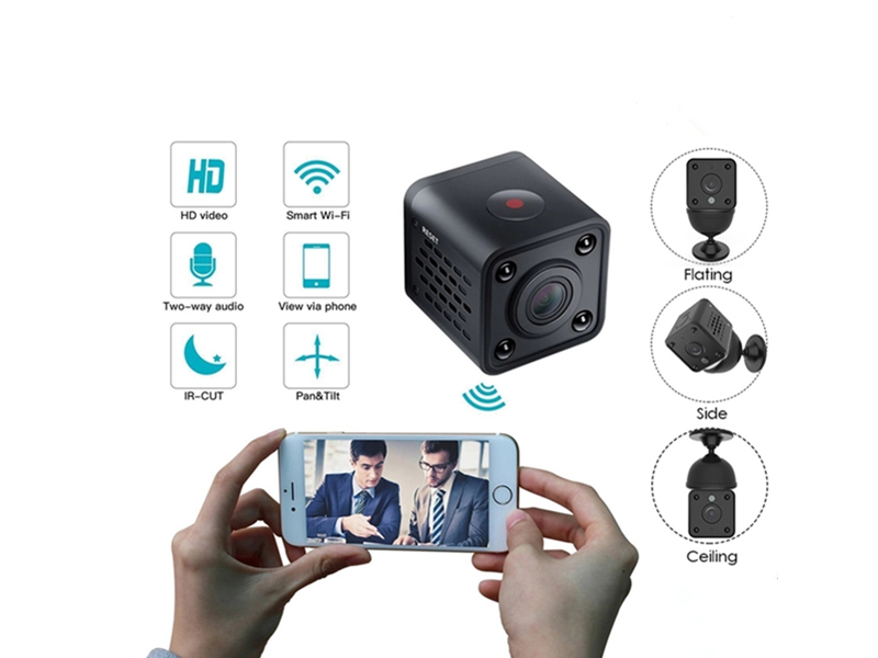 SNO  1080P Mini Wireless Hidden Camera Wireless Surveillance IP/AP Camera Remote Alarm night vision SNO-HDQ9