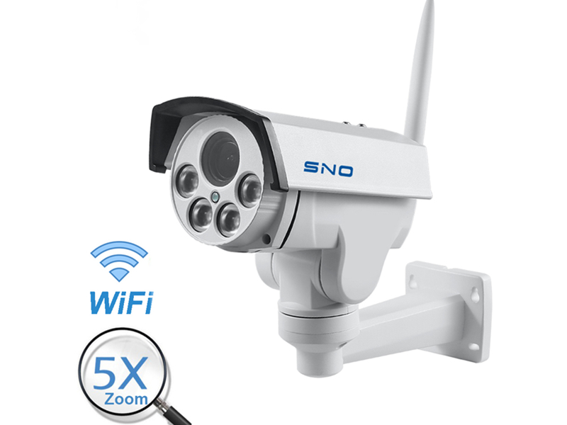 SNO 1080P PTZ WIFI Wireless Outdoor Bullet 5X Zoom Camera SNO-Q4D-WIFI-20S