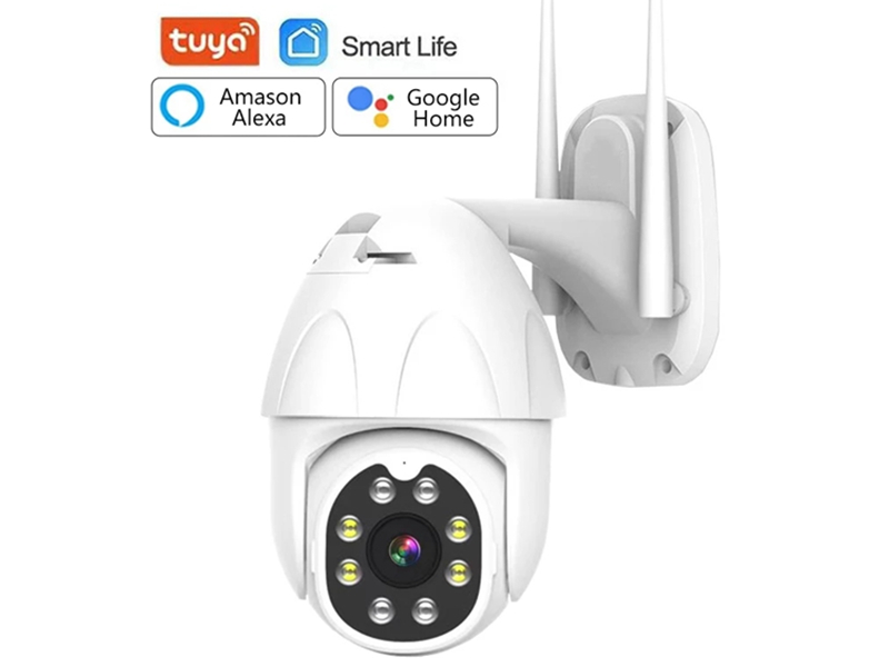 SNO Dome IP Camera 1080P Tuya Smartlife App Waterproof Outdoor Wireless WiFi Security Home Camera Surveillance CCTV Camera