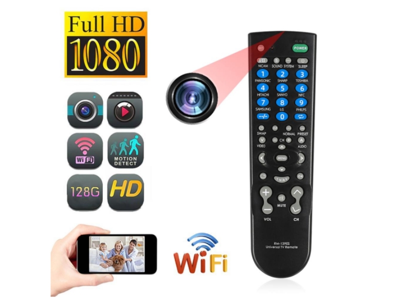 1080P HD Mini Camera WIFI TV Remote Control Camera Motion Monitoring Home Security Nanny Cam Support Mobile Phone Remote View