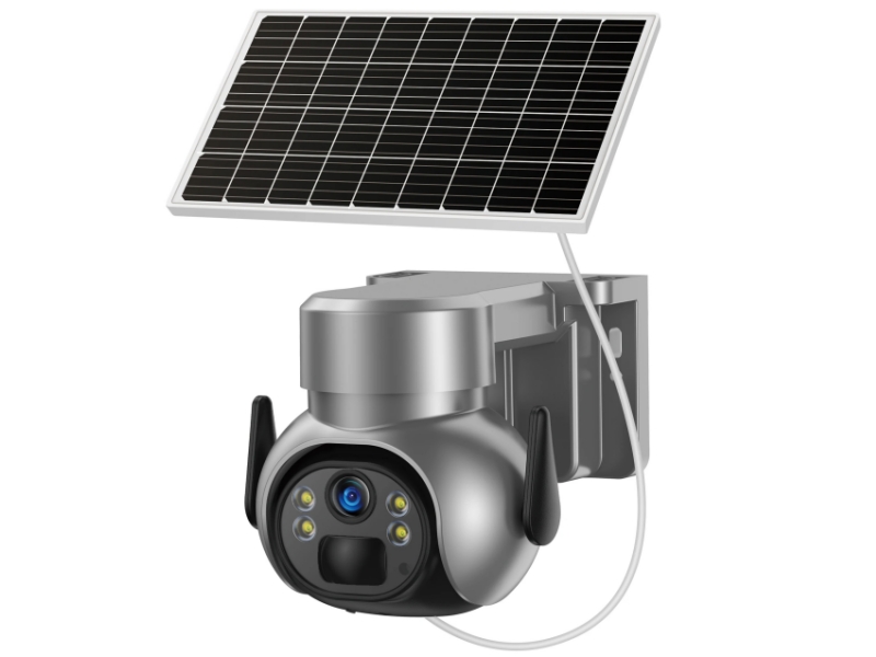 SNOSECURE WIFI 4G Sim Card HD 3MP 4MP Solar Panel Battery Camera Color Night Mini PTZ PIR Detection Rechargeable Wireless Security Camera,4G WiFi PTZ Camera Outdoor Wireless Solar IP Camera 5MP HD Built-in Battery Video Surveillance Camera Long Time Stand